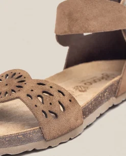 Flat Sandal VILLA-086 Brown
