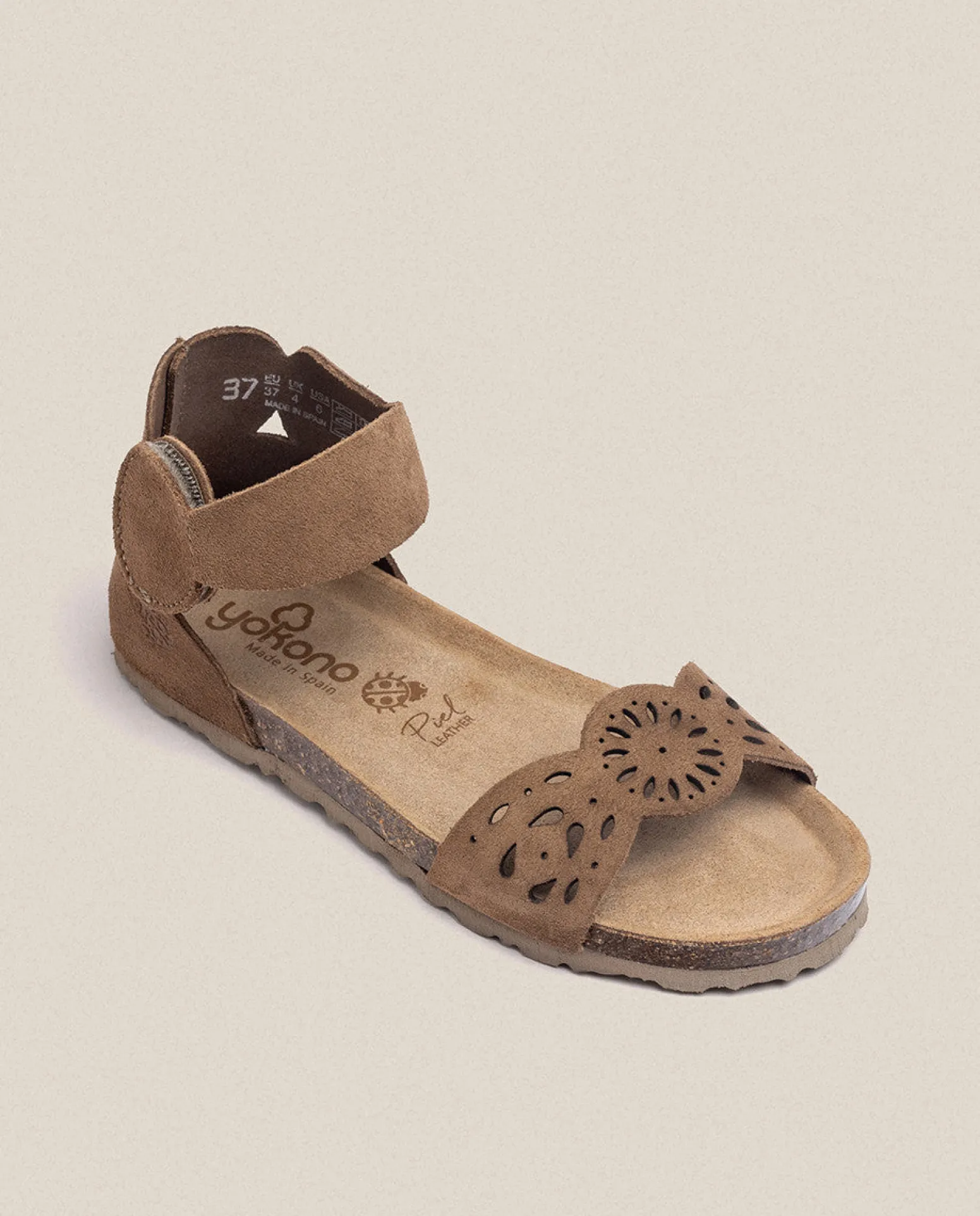 Flat Sandal VILLA-086 Brown