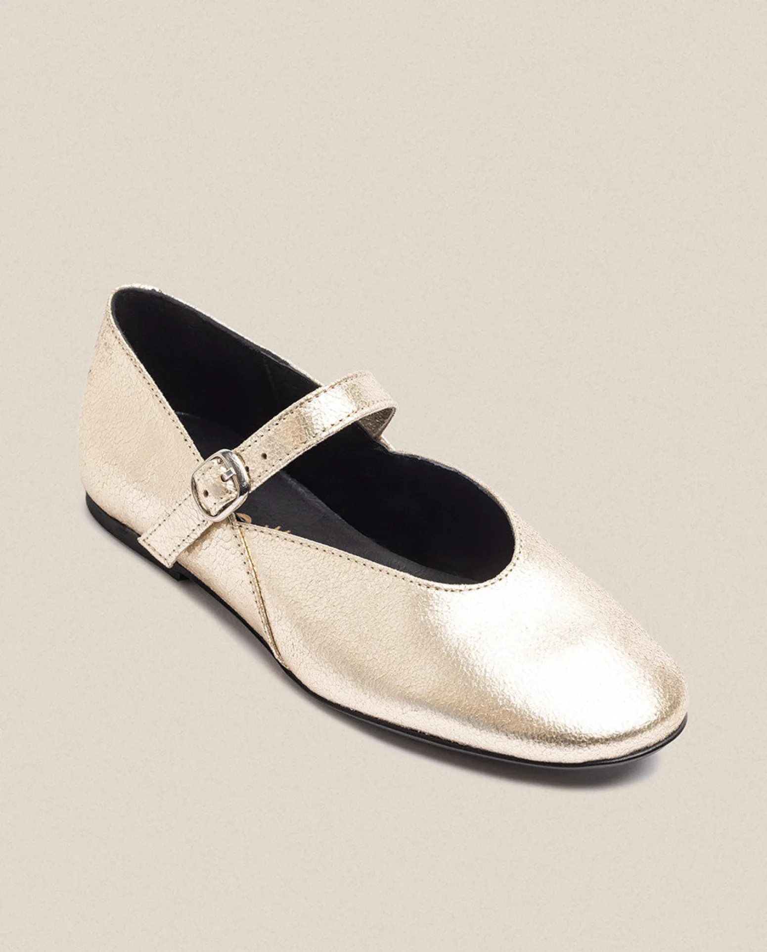 Flat Shoe ARI-001 Gold