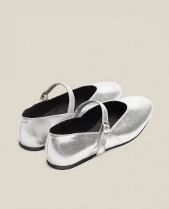 Flat Shoe ARI-001 Silver