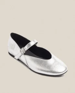 Flat Shoe ARI-001 Silver