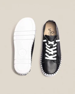Flat Shoe FLOW-004 Black
