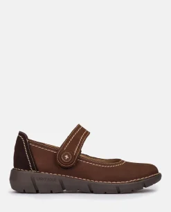 Flat Shoe OLBA-005 Brown