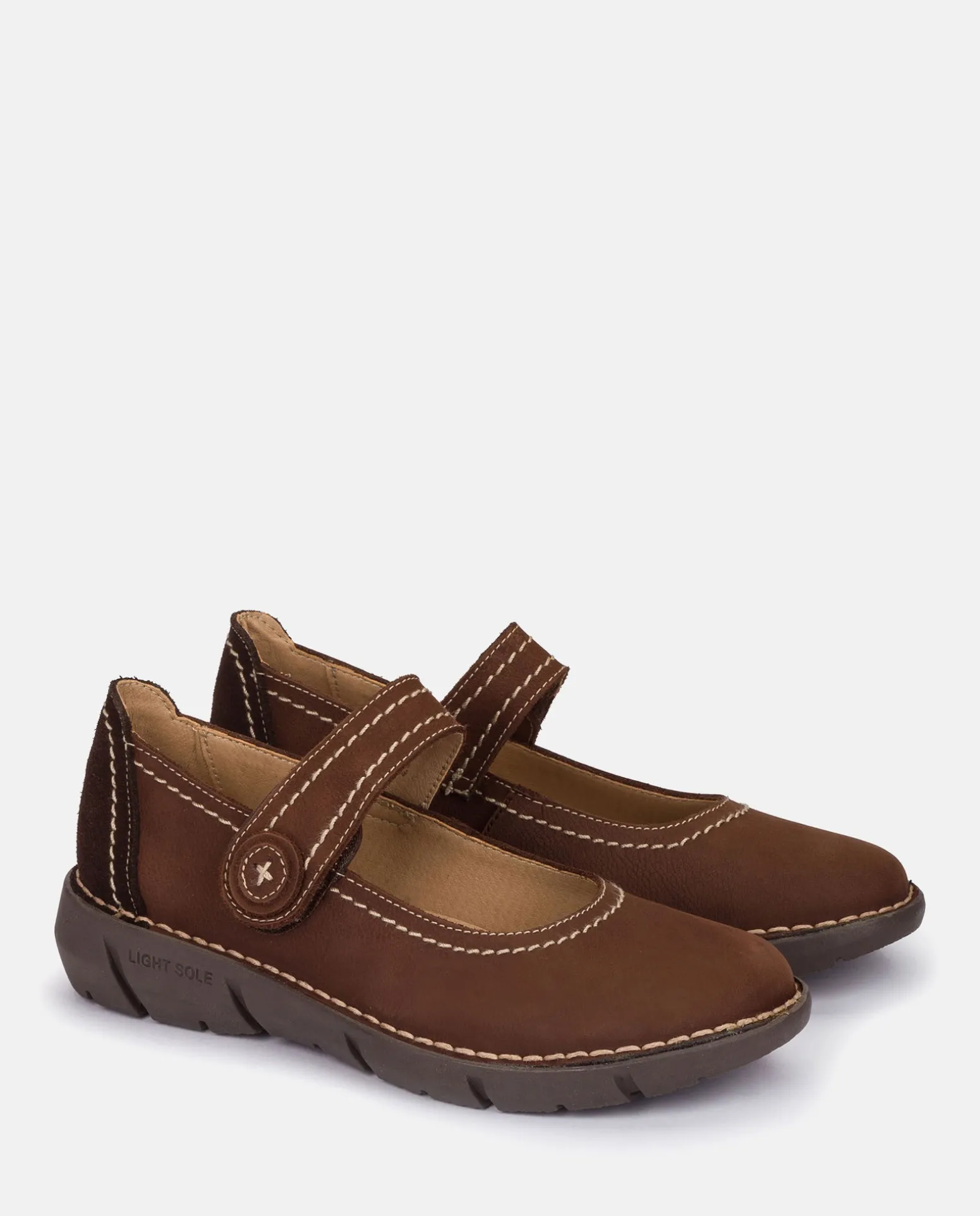 Flat Shoe OLBA-005 Brown