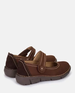 Flat Shoe OLBA-005 Brown