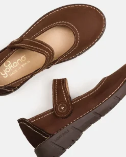 Flat Shoe OLBA-005 Brown