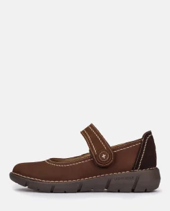 Flat Shoe OLBA-005 Brown