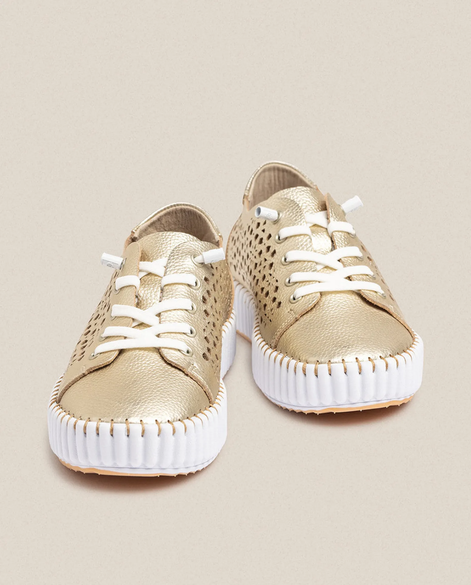 Flat Shoe SINTRA-002 Gold