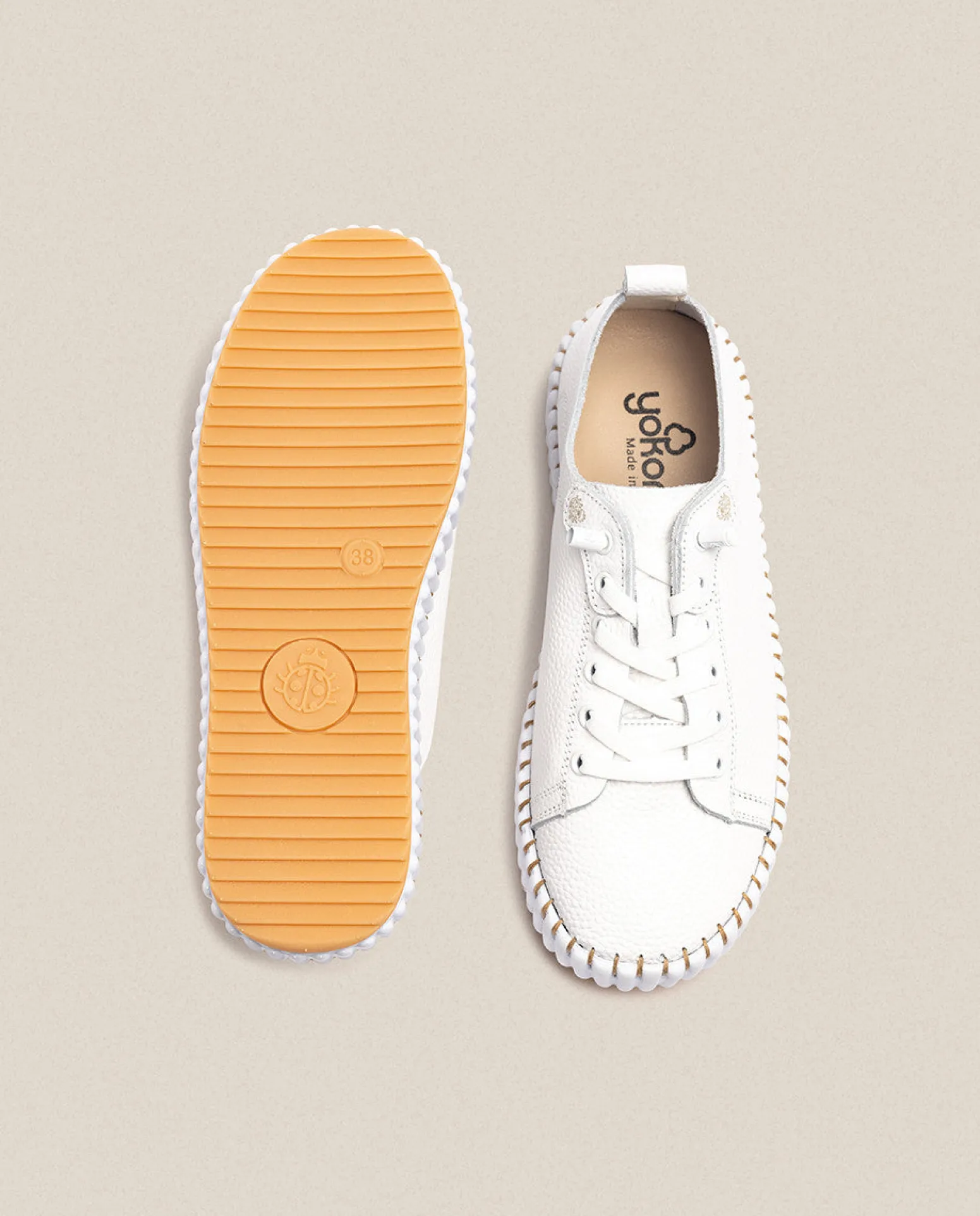 Flat Shoe SINTRA-004 White