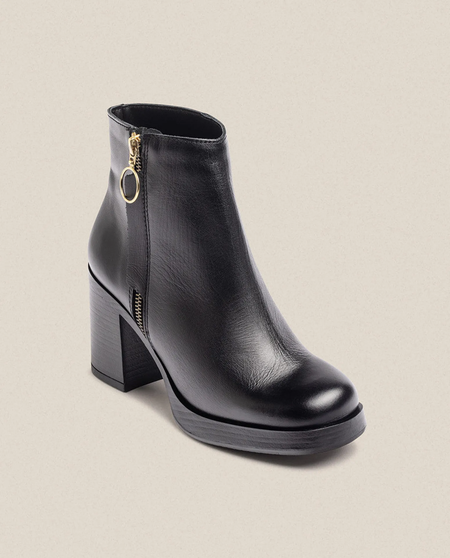 Heeled Ankle Boot KOLIN-007 Black