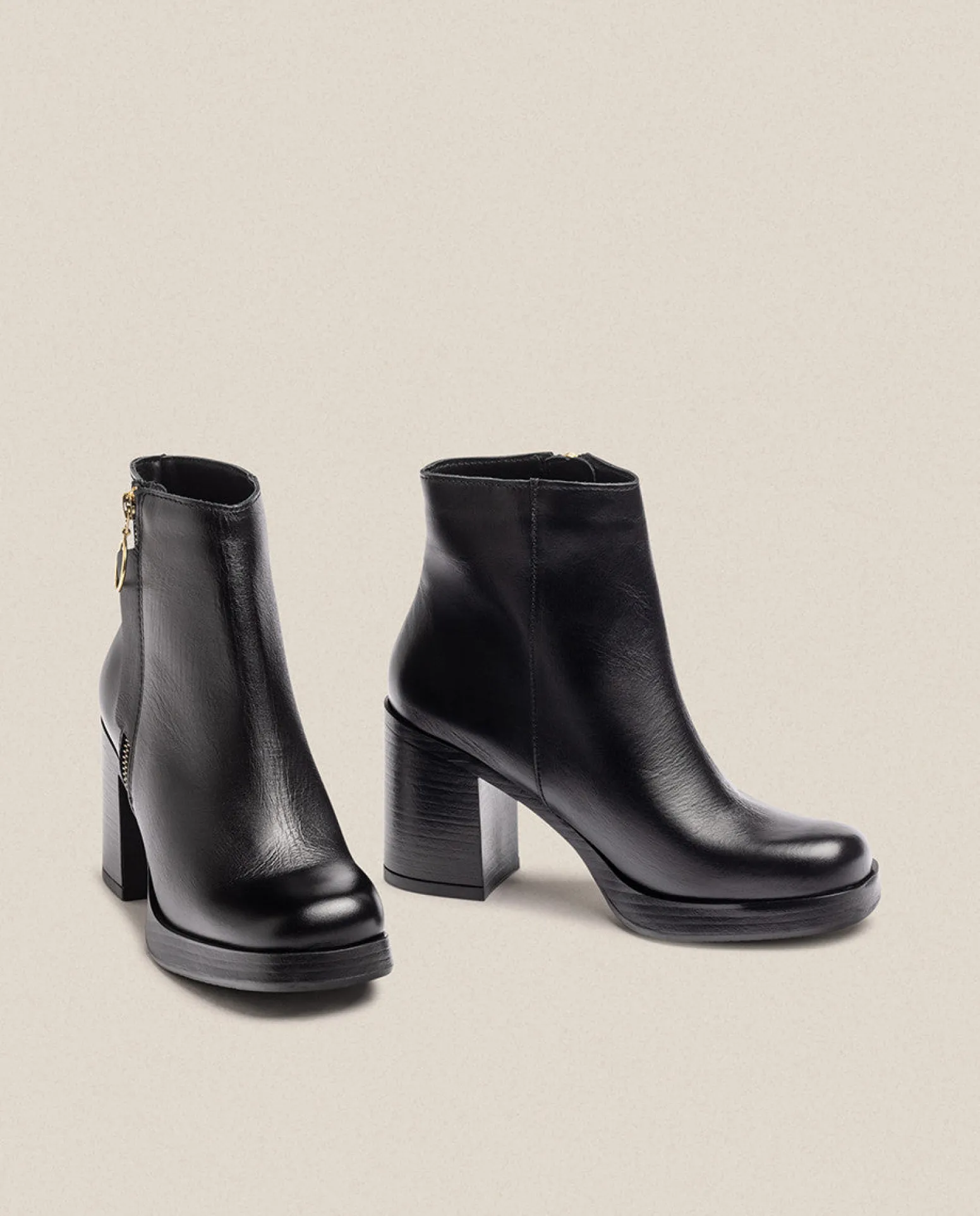 Heeled Ankle Boot KOLIN-007 Black