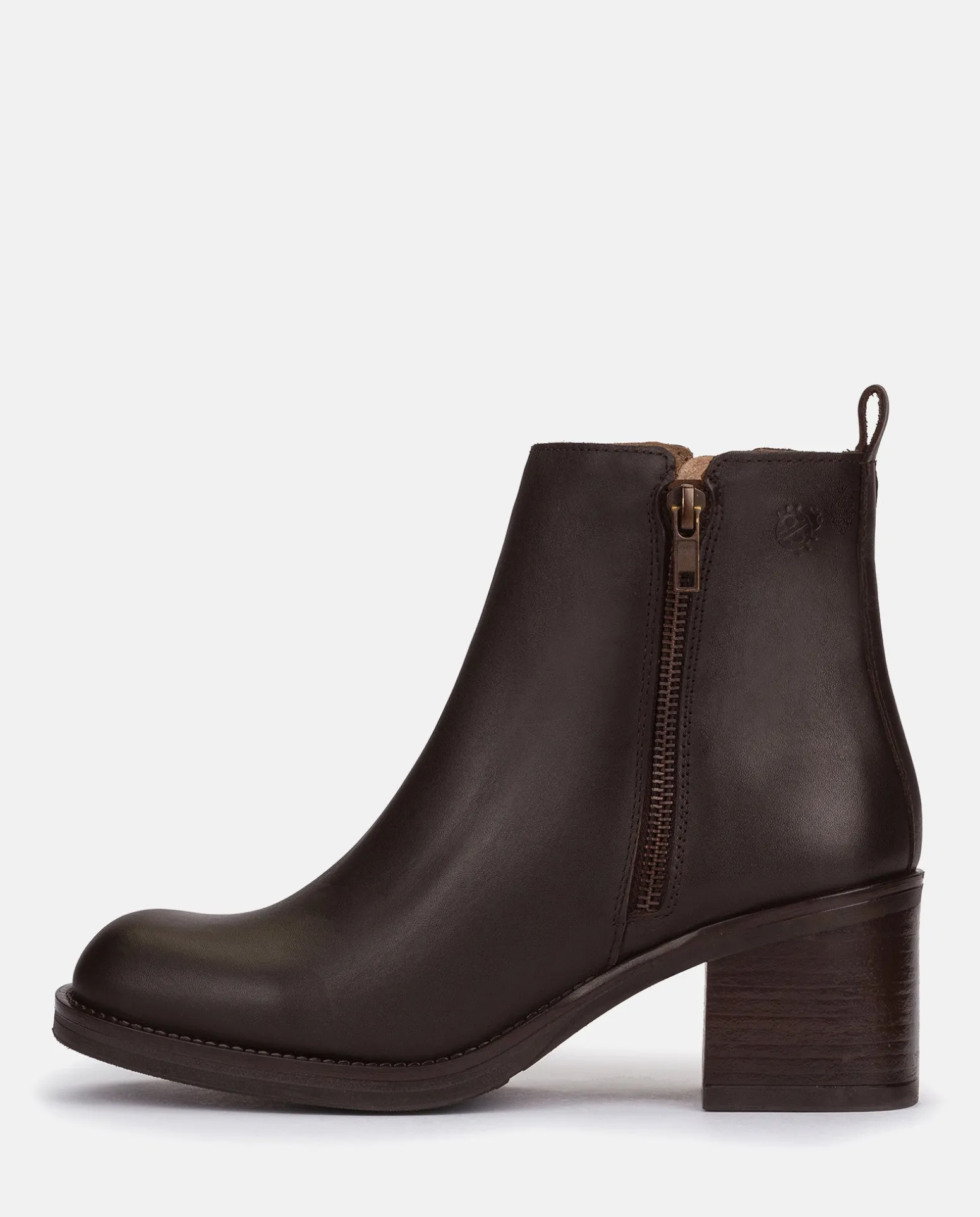 Heeled Ankle Boot LANDAS-002 Brown