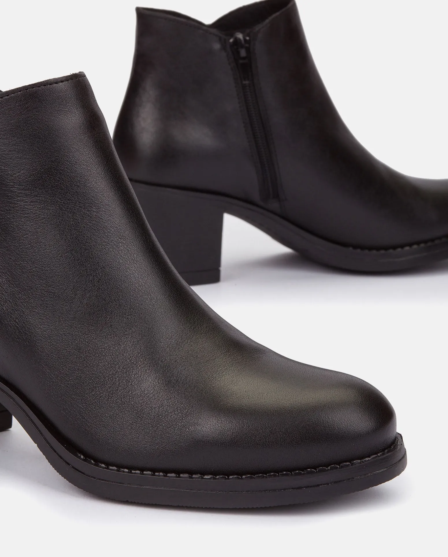 Heeled Ankle Boot LILLE-006 Black