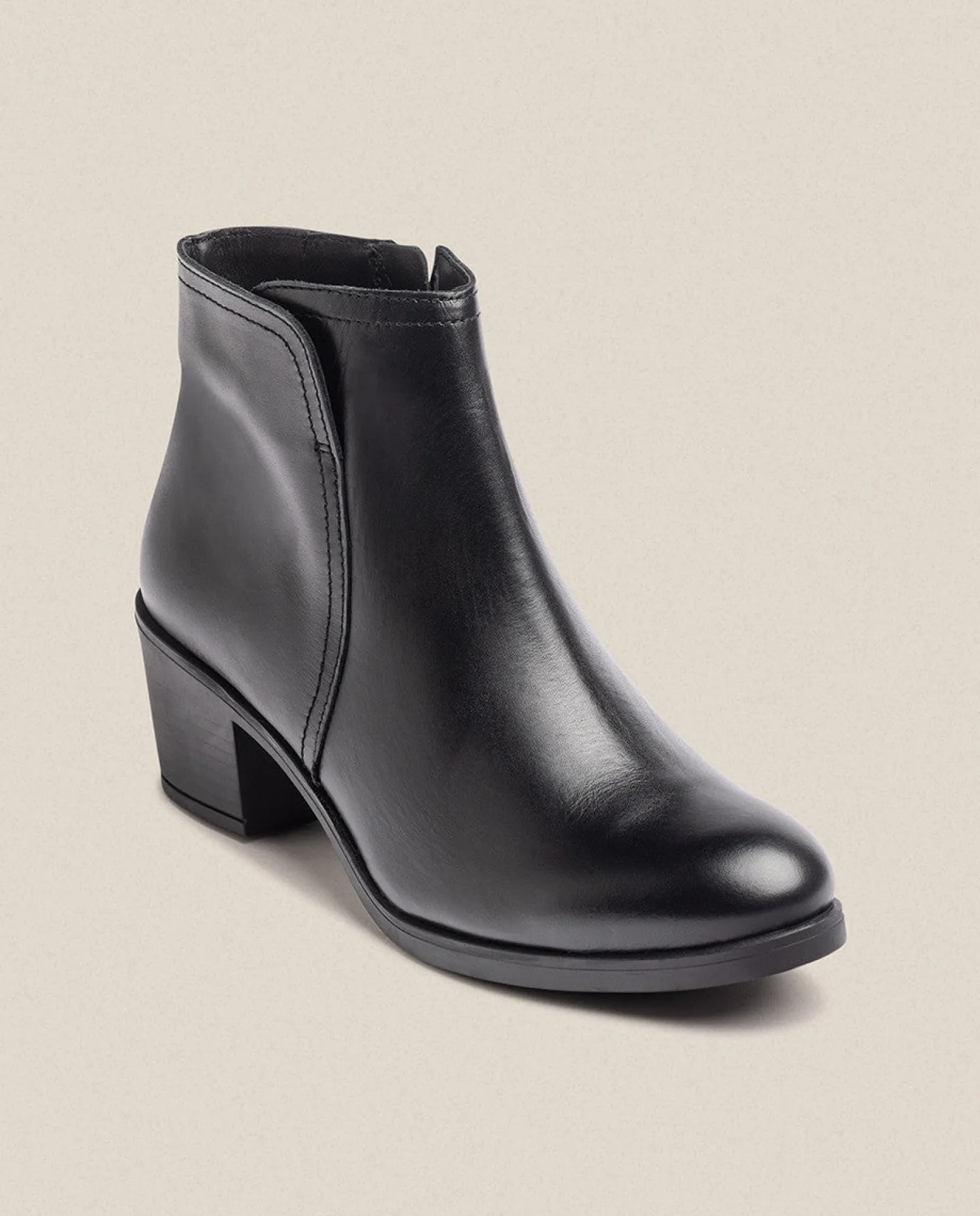 Heeled Ankle Boot LILLE-016 Black