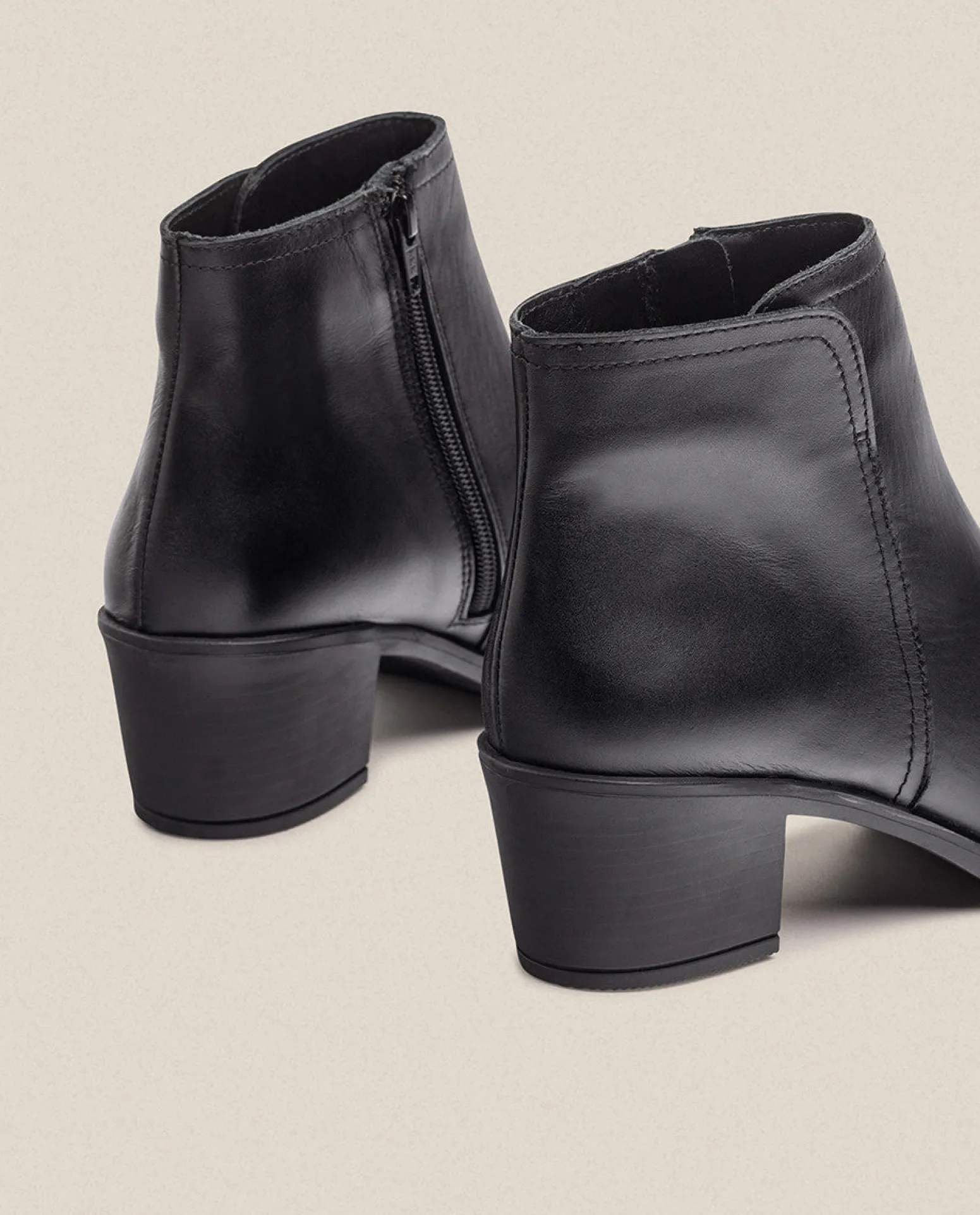 Heeled Ankle Boot LILLE-016 Black