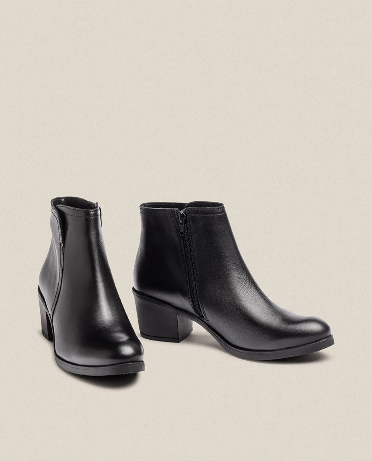 Heeled Ankle Boot LILLE-016 Black