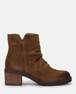 Heeled Ankle Boot MESINA-003 Brown