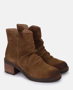Heeled Ankle Boot MESINA-003 Brown