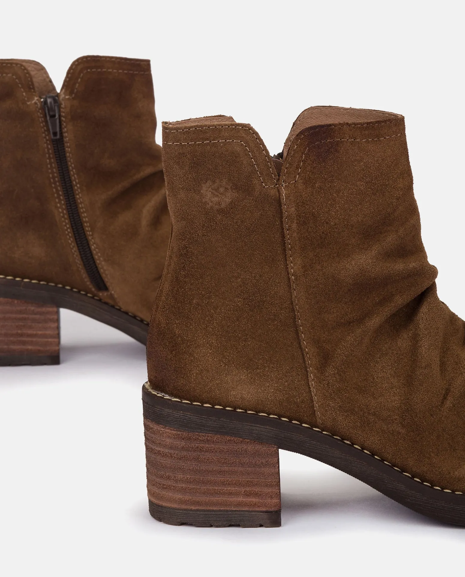 Heeled Ankle Boot MESINA-003 Brown