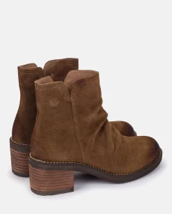 Heeled Ankle Boot MESINA-003 Brown