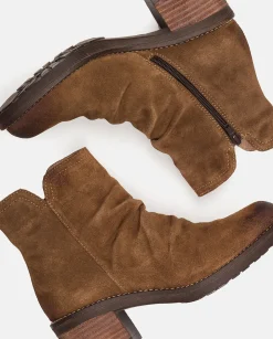 Heeled Ankle Boot MESINA-003 Brown