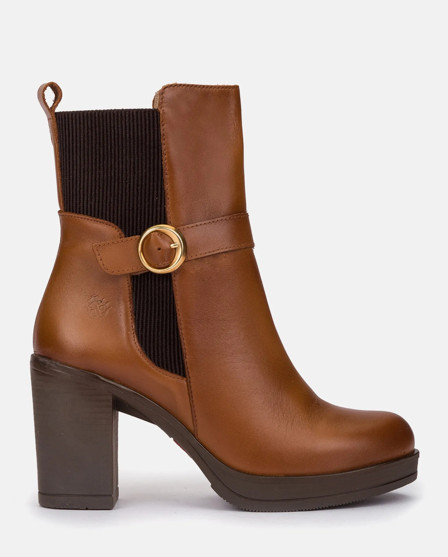Heeled Ankle Boot PILSEN-003 Leather