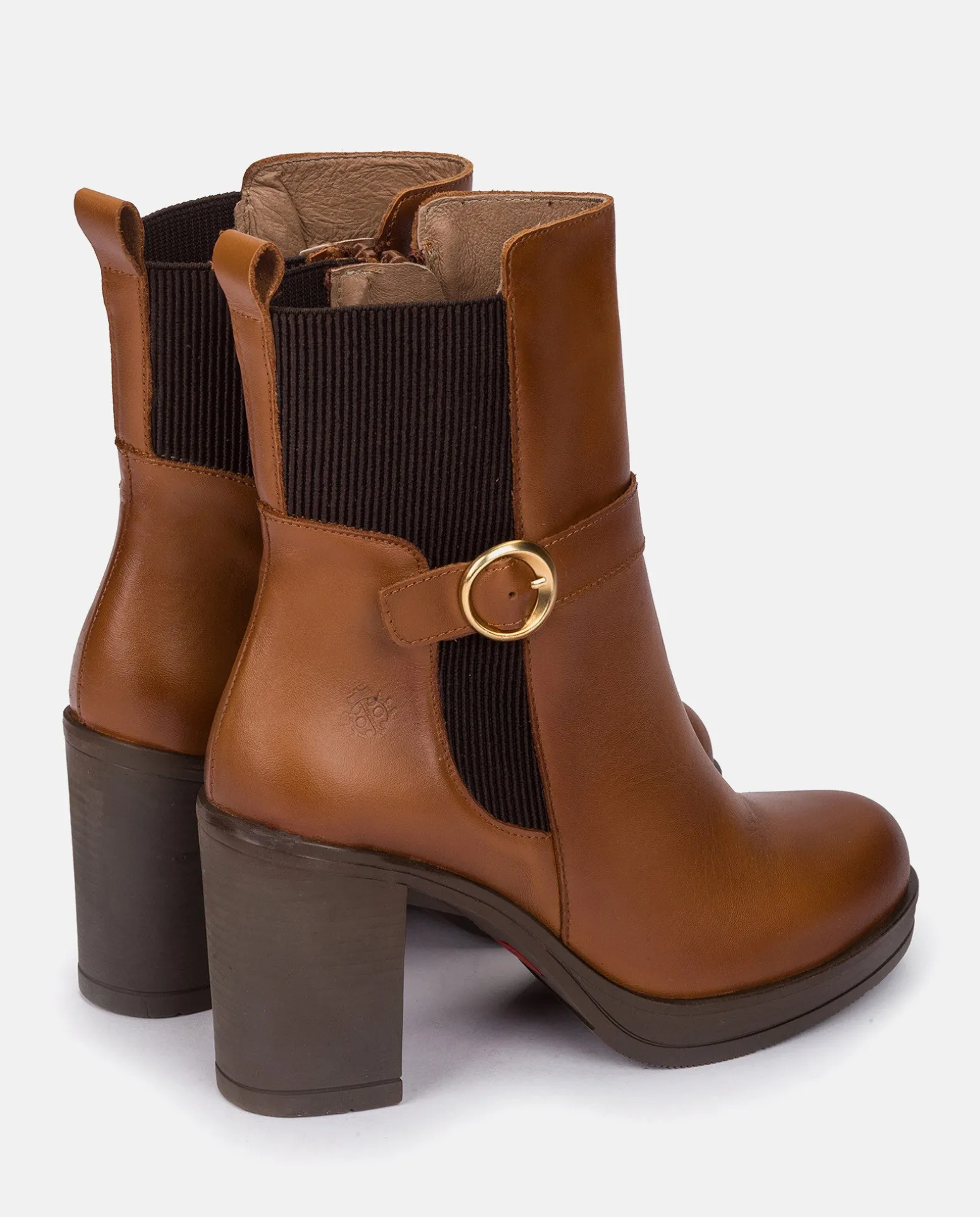Heeled Ankle Boot PILSEN-003 Leather