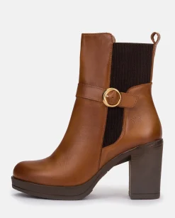Heeled Ankle Boot PILSEN-003 Leather
