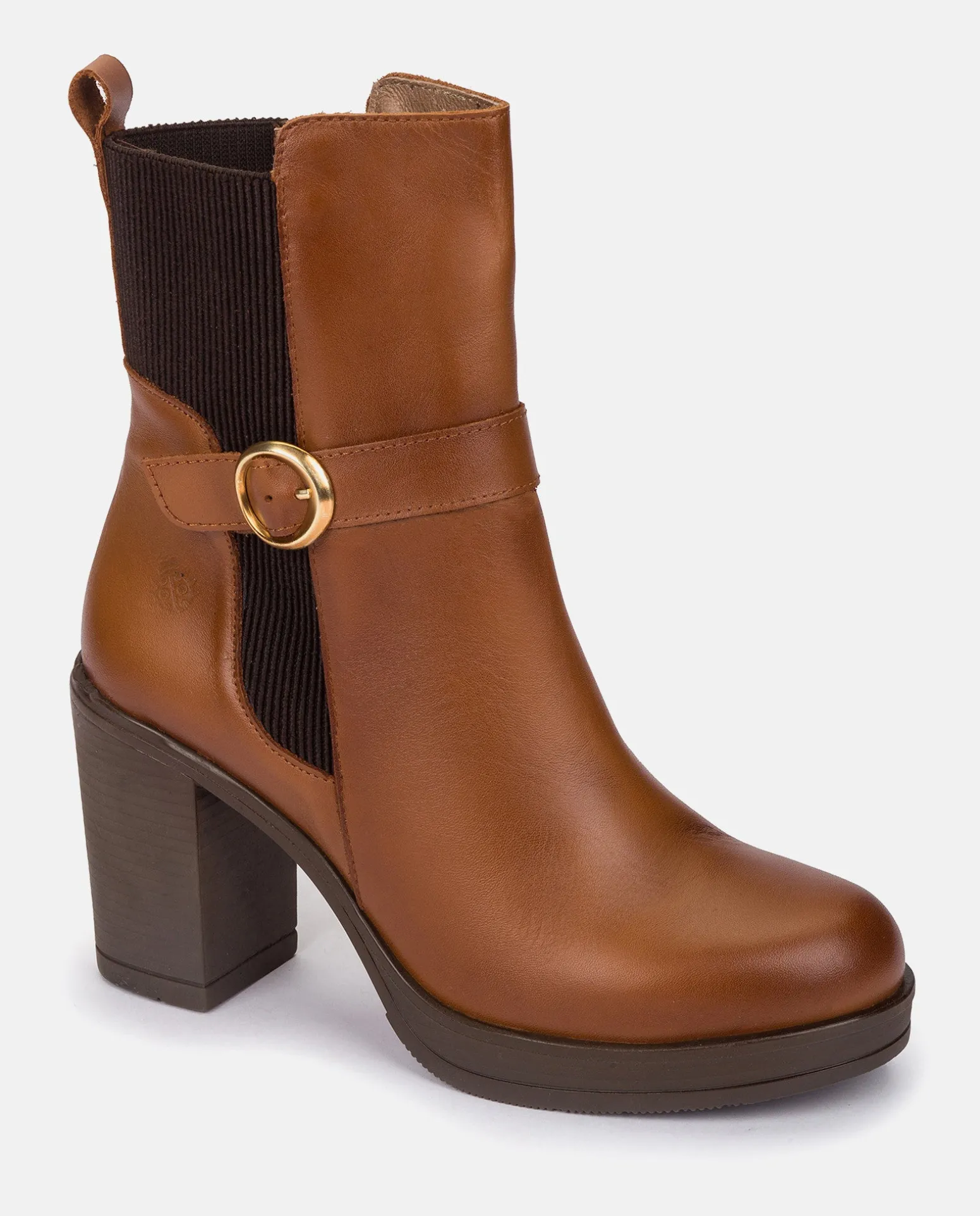 Heeled Ankle Boot PILSEN-003 Leather