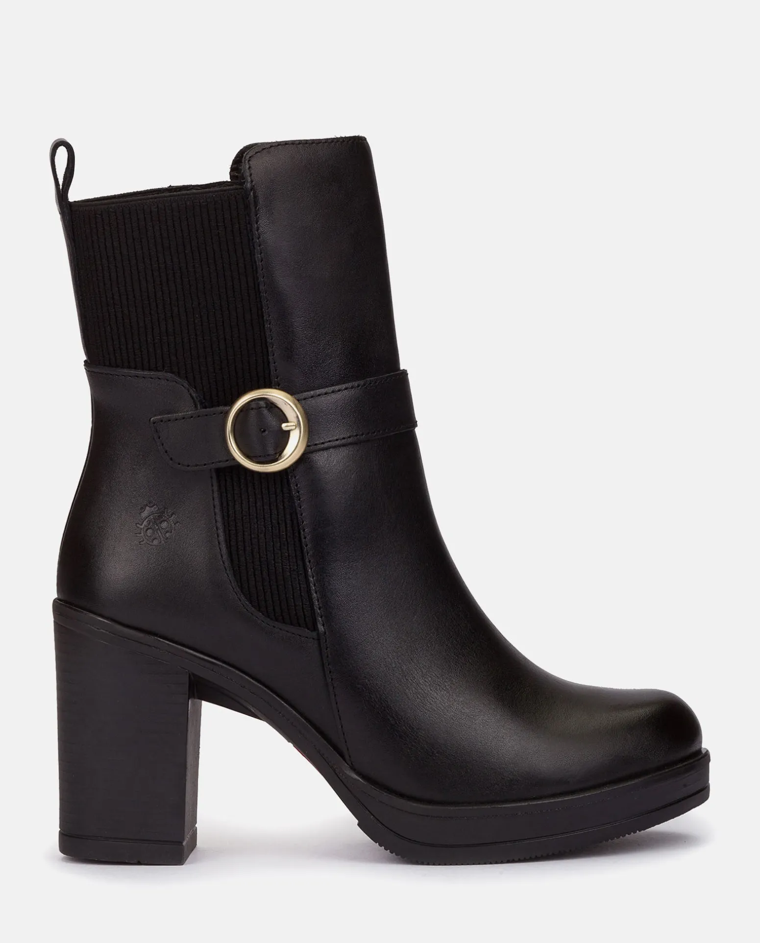 Heeled Ankle Boot PILSEN-003 Black