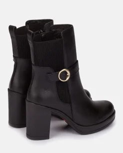 Heeled Ankle Boot PILSEN-003 Black