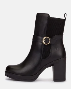 Heeled Ankle Boot PILSEN-003 Black