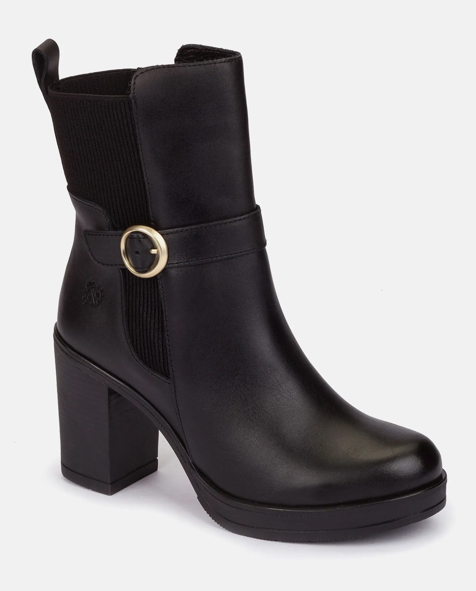 Heeled Ankle Boot PILSEN-003 Black