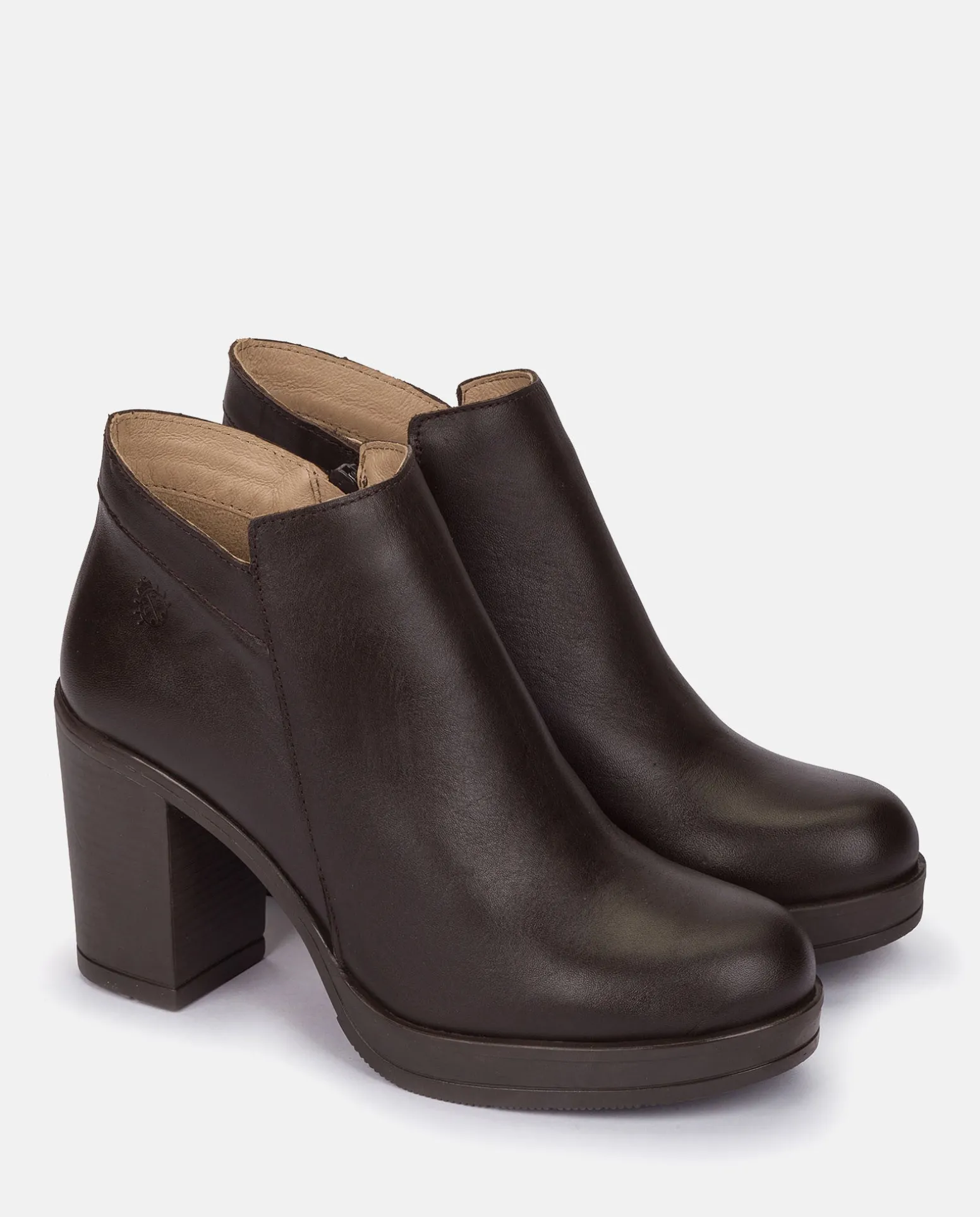 Heeled Ankle Boot PILSEN-004 Brown