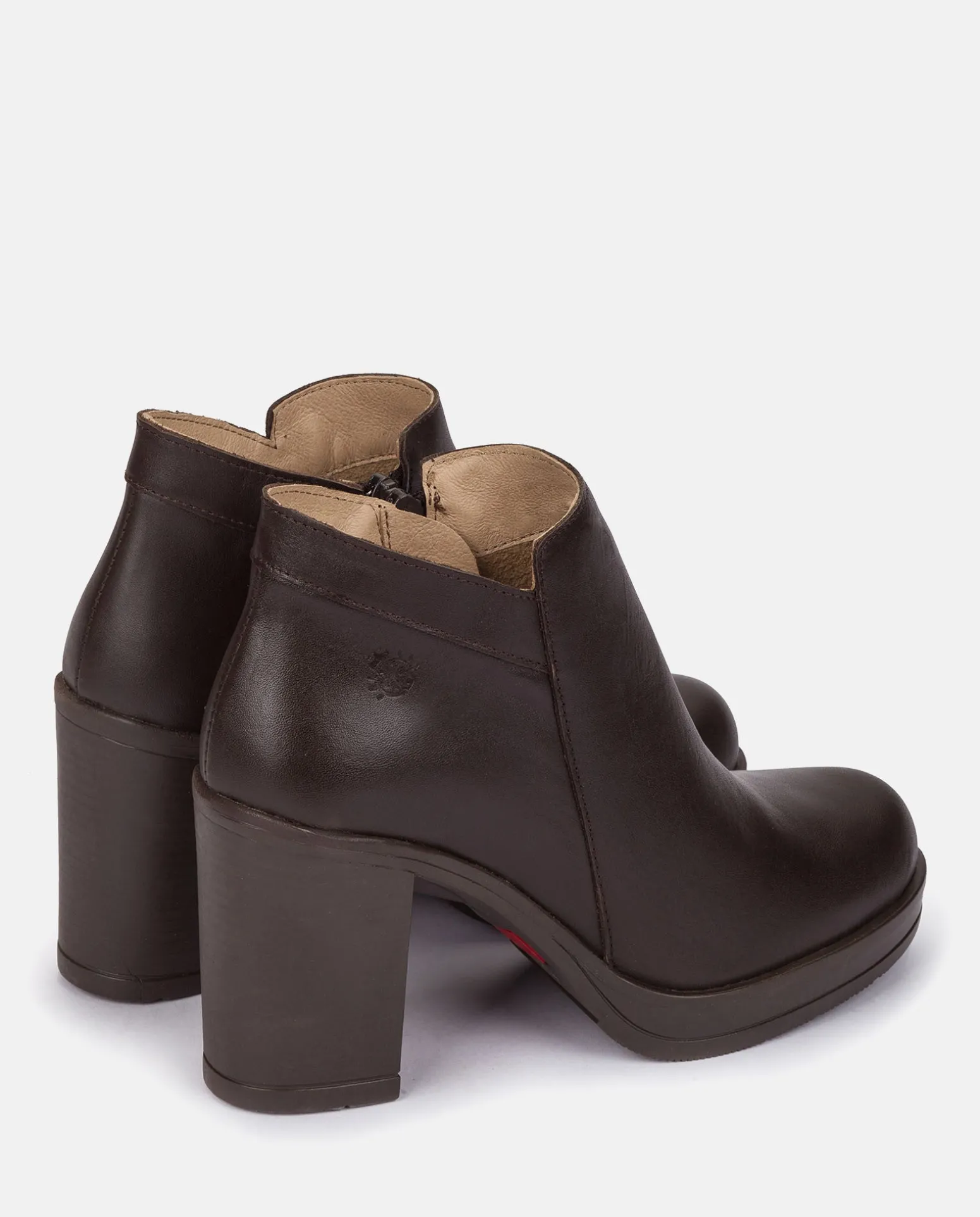 Heeled Ankle Boot PILSEN-004 Brown