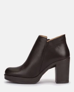 Heeled Ankle Boot PILSEN-004 Brown