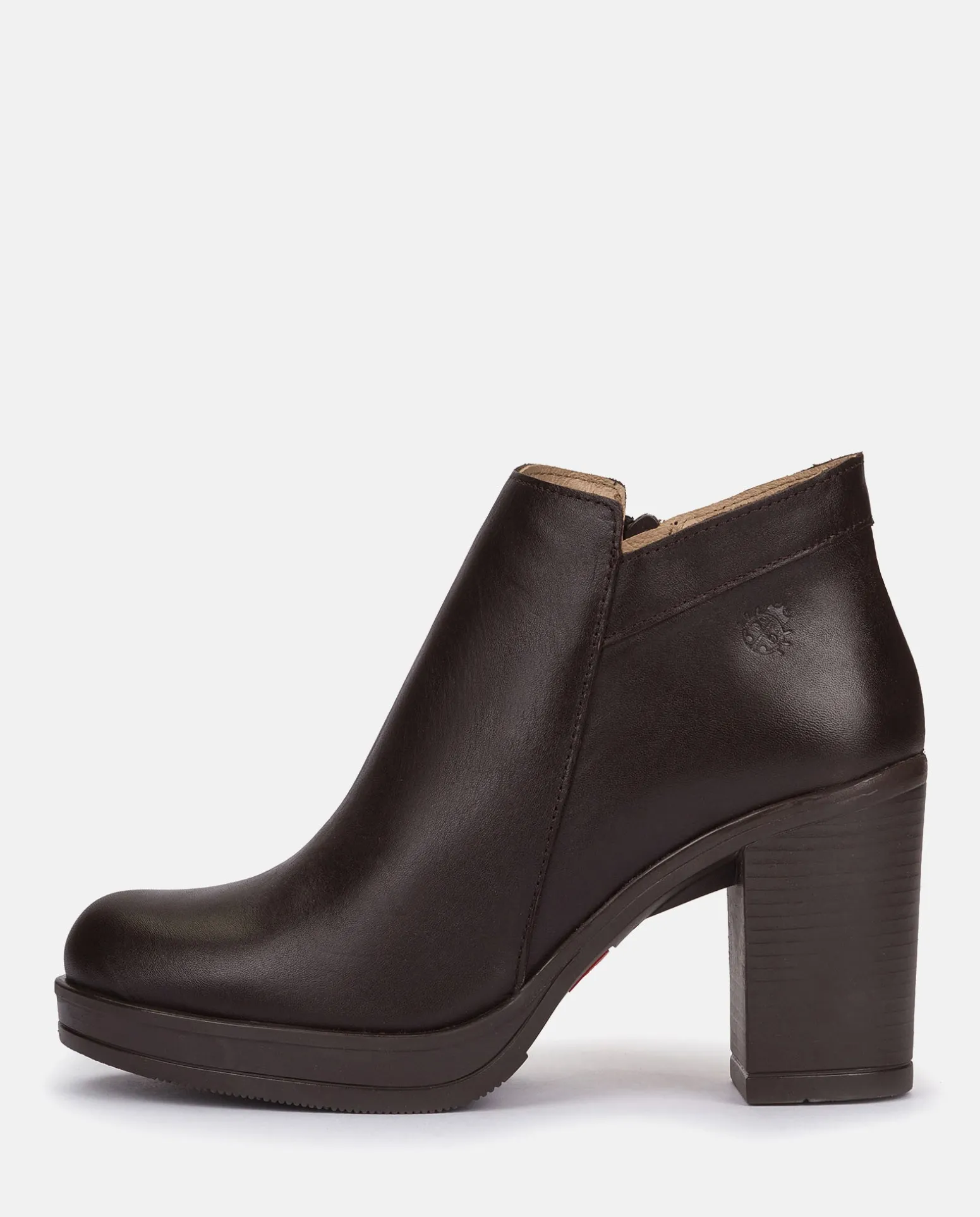 Heeled Ankle Boot PILSEN-004 Brown