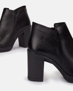 Heeled Ankle Boot PILSEN-004 Black