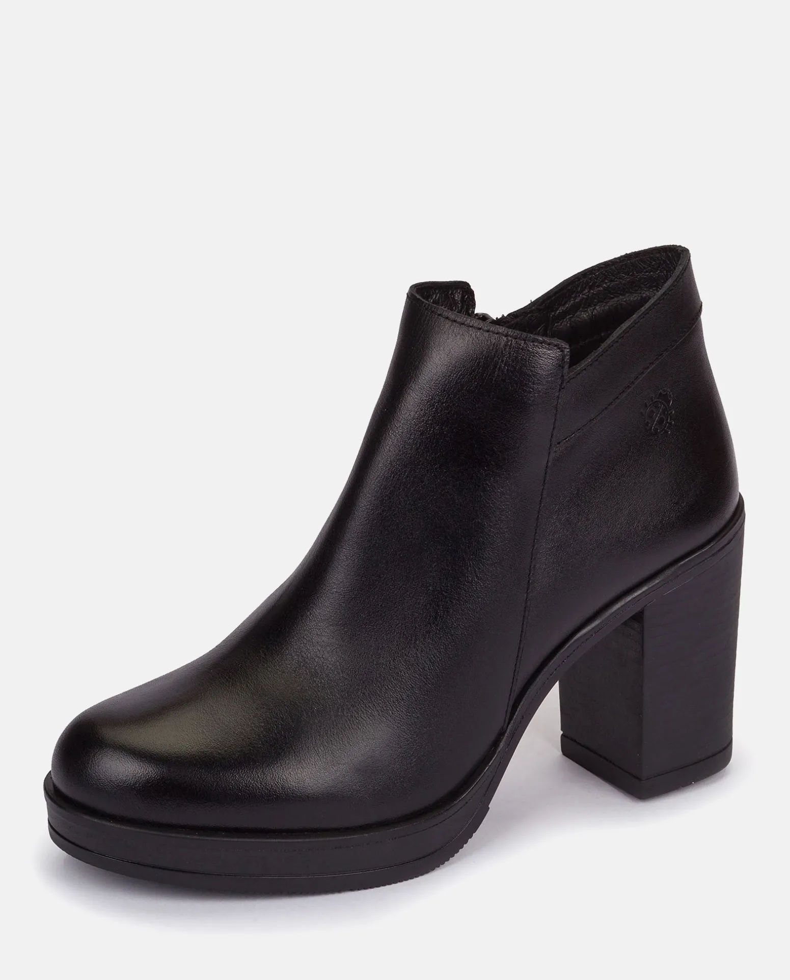 Heeled Ankle Boot PILSEN-004 Black