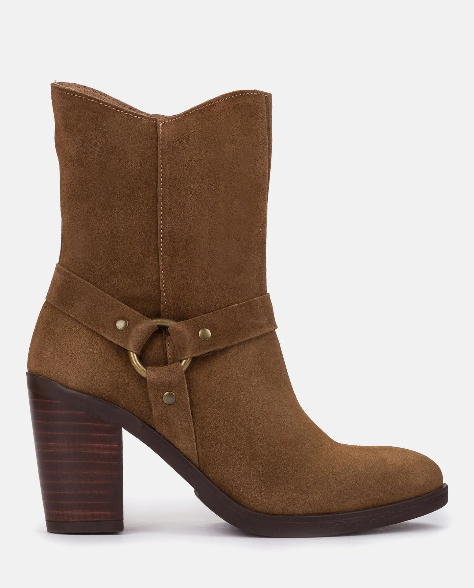 Heeled Ankle Boot TOURS-008 Brown