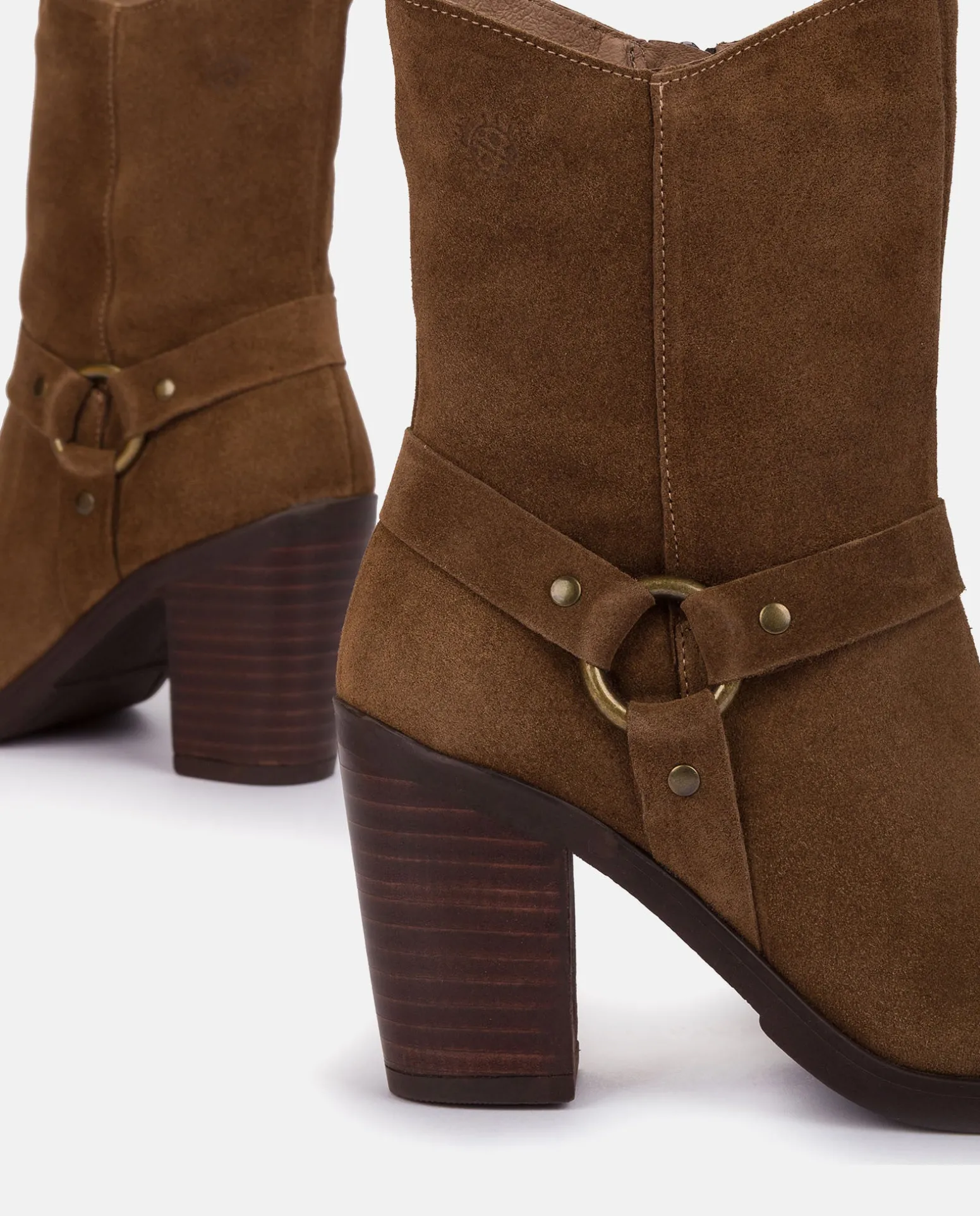 Heeled Ankle Boot TOURS-008 Brown