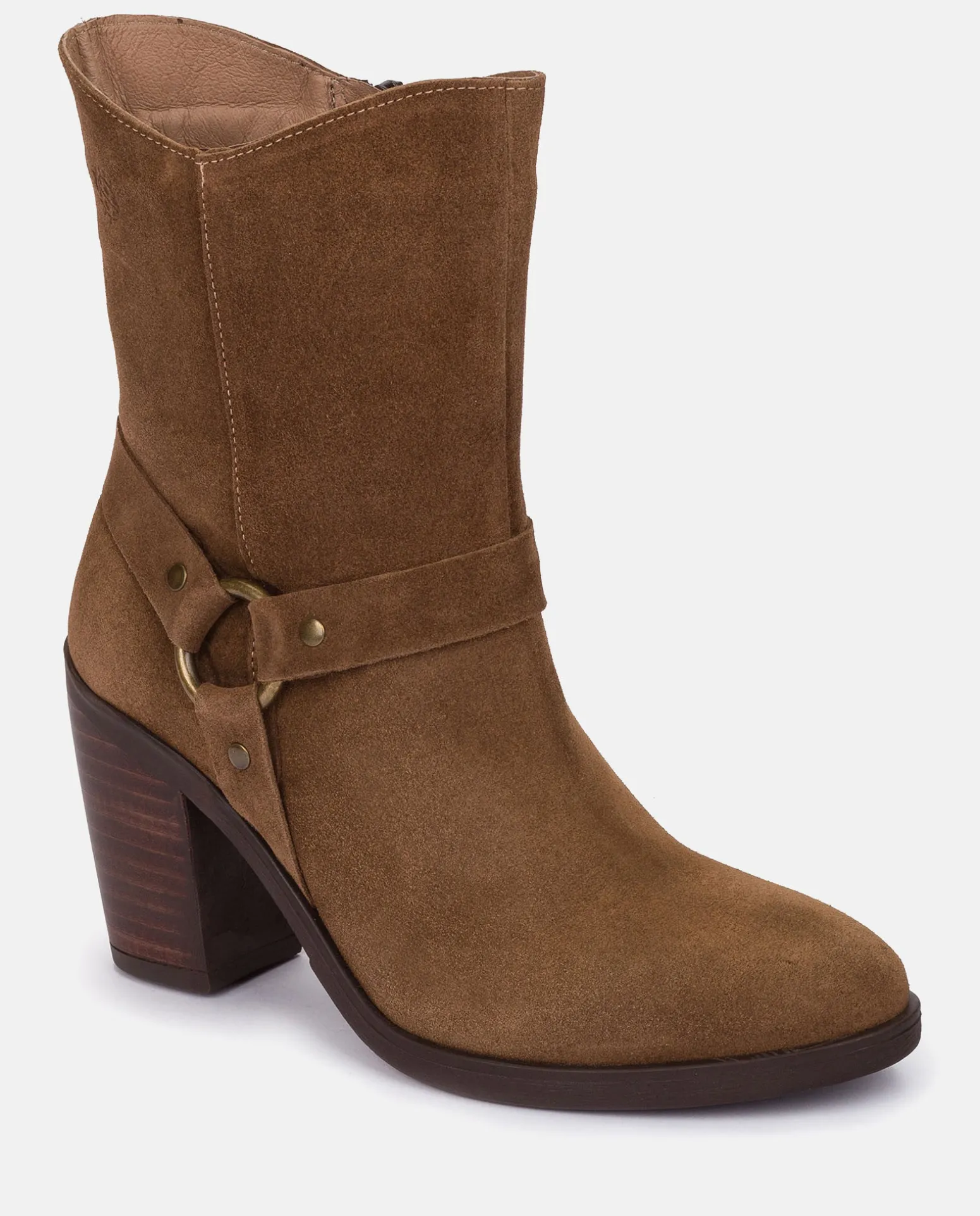 Heeled Ankle Boot TOURS-008 Brown