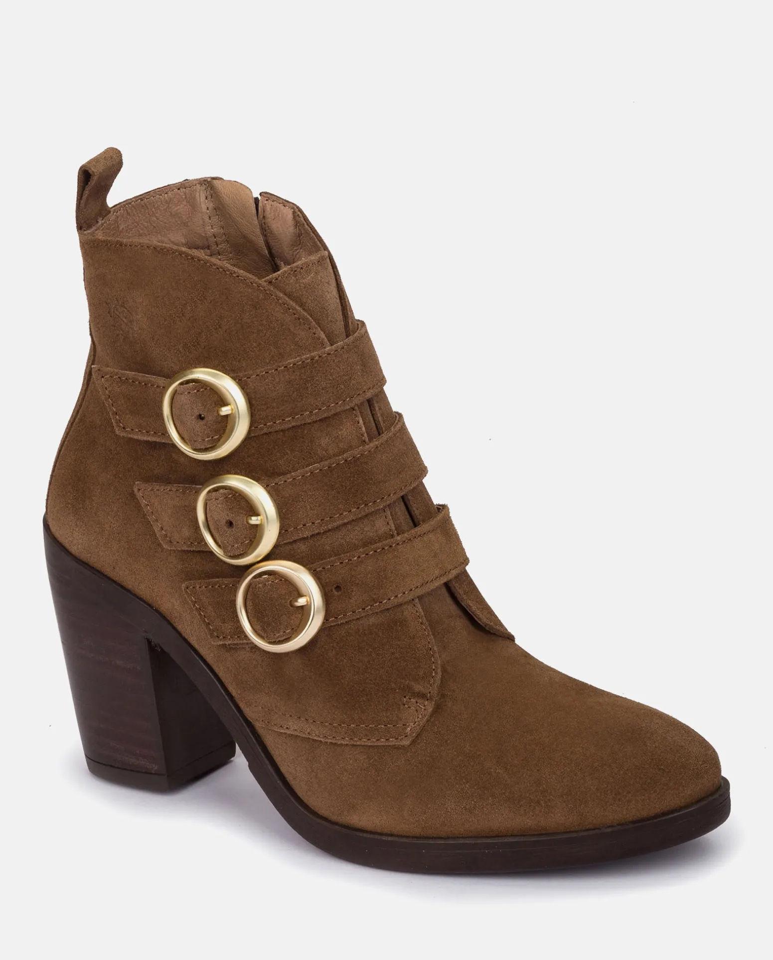Heeled Ankle Boot TOURS-005 Brown