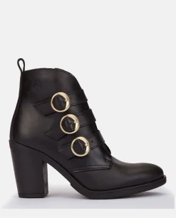 Heeled Ankle Boot TOURS-005 Black