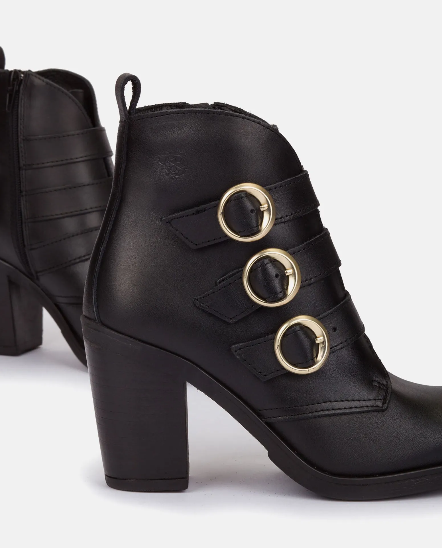 Heeled Ankle Boot TOURS-005 Black
