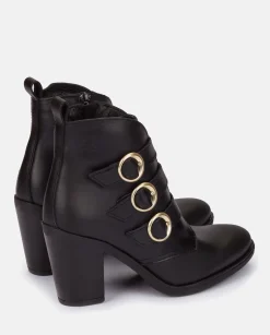 Heeled Ankle Boot TOURS-005 Black
