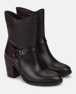 Heeled Ankle Boot TOURS-008 Nero