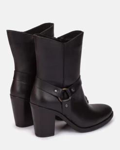 Heeled Ankle Boot TOURS-008 Nero