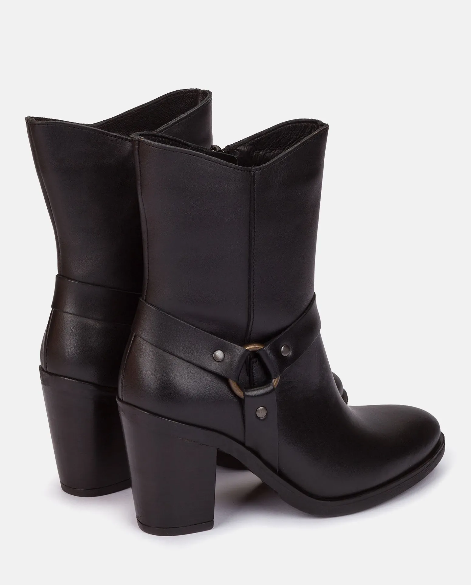 Heeled Ankle Boot TOURS-008 Nero