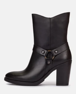 Heeled Ankle Boot TOURS-008 Nero